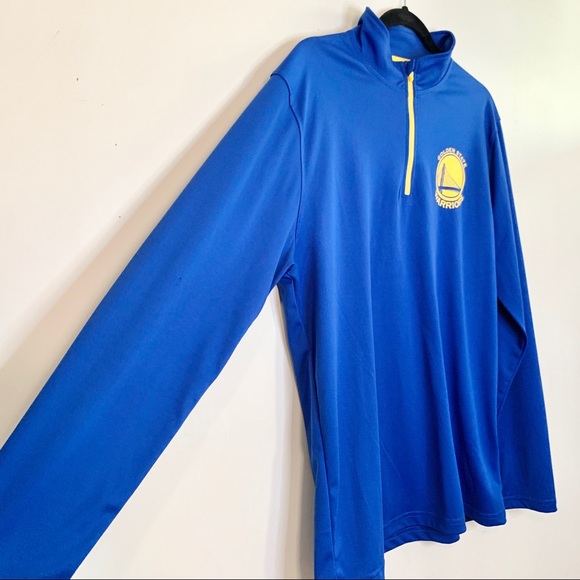 UNK Golden State Warriors Quarter Zip Pullover - Picture 2 of 13